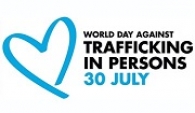 logo for World Day Against Trafficking in Persons, July 30