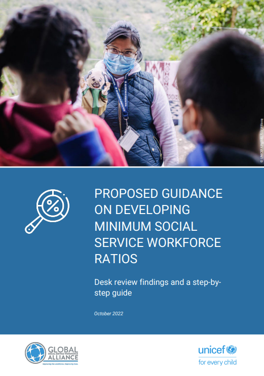 Developing minimum social service workforce ratios