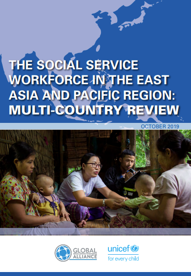 Cover of Social Service Workforce in East Asia and Pacific Report