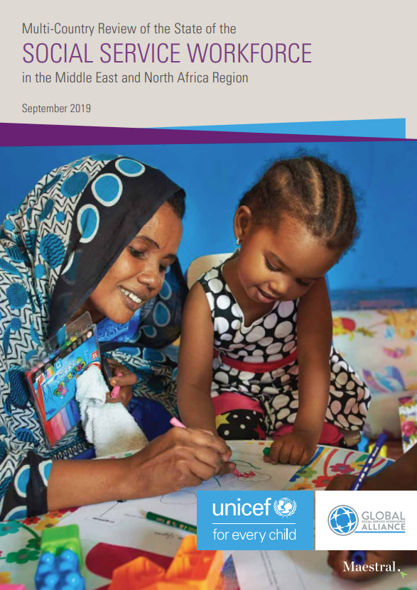 Cover of Social Service Workforce in the Middle East and North Africa Region Report