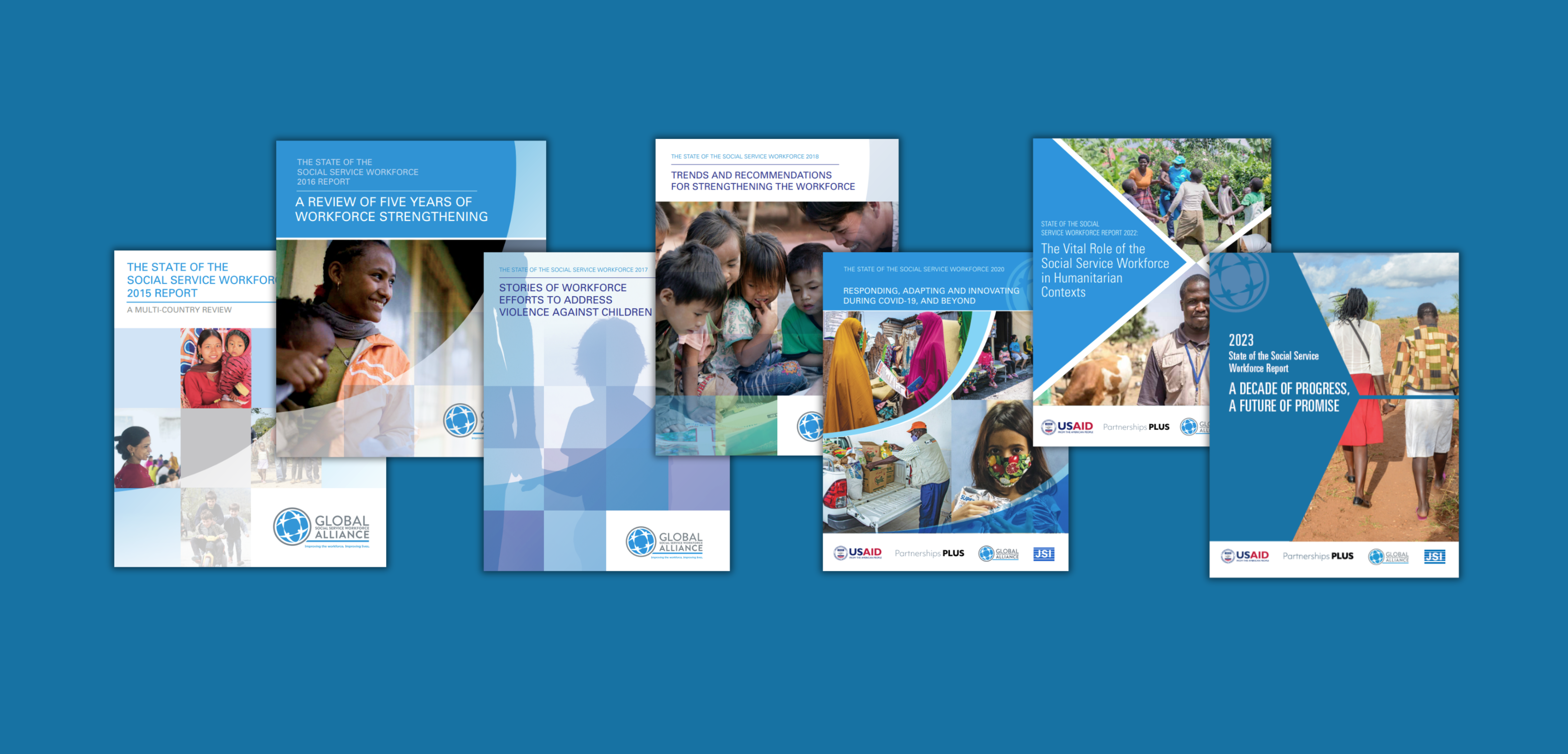 Images of State of Social Service Workforce Reports